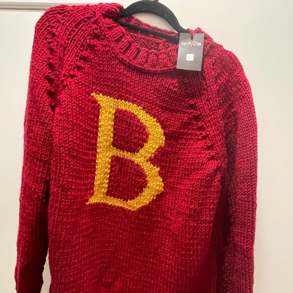 Harry Potter Christmas sweater Mrs. Weasley inspired